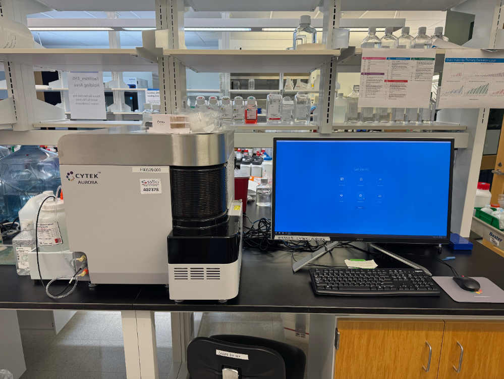 Image of Cytek Aurora 5 Laser Flow Cytometer